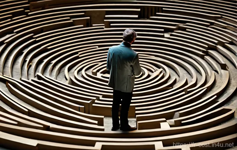 택배 국제배송비 - Image Prompt 1: The Labyrinth of Hidden Shipping Fees**