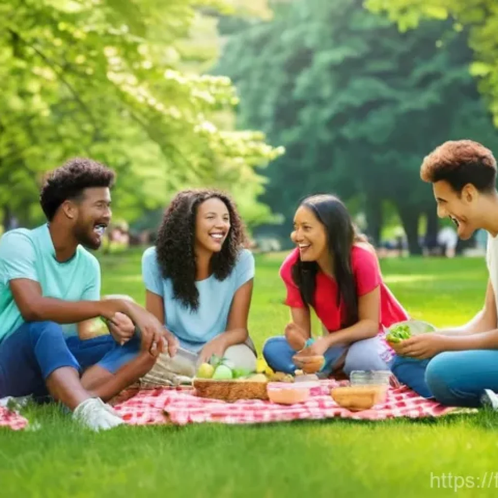 영상 제작 비용 - **Prompt:** A diverse group of young adults, between 18 and 25 years old, engaged in a vibrant outdo...